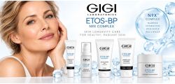 GIGI ETOS BP 专业护肤系列,包含精华液、日霜、晚霜及眼部护理产品