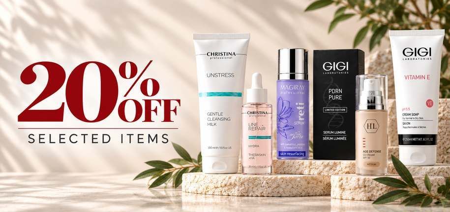 精选商品 20% 折扣