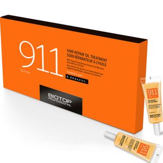 Hair Restoration Ampoules x6 pcs. 911 Quinoa Biotop