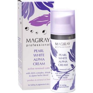 Pearl white alpha cream