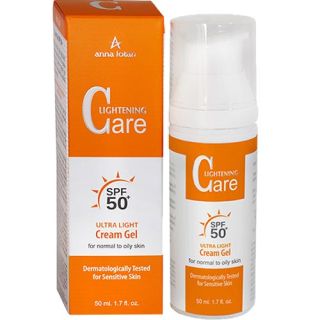 适用于中性至油性皮肤的超轻凝胶霜 - Ultra Light Cream Gel for Normal to Oily skin SPF 50 | Lightening Care 50ml/1.7FL.OZ.