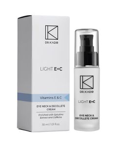 Eye neck and decollete cream Light E+C Dr Kadir
