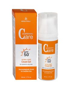 适用于中性至油性皮肤的超轻凝胶霜 - Ultra Light Cream Gel for Normal to Oily skin SPF 50 | Lightening Care 50ml/1.7FL.OZ.